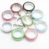 Collane a ciondolo 2022 Colore 25mm Twist Living Locket vivente 316L Incadia in acciaio inossidabile Falling 10pcs/lotto