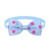 Pet Dog Cat Dot Necklace حزام قابل للتعديل للقطط اليطانية الكلاب الملحقات Pet Dog Bow Ties Puppy Dog Pet Supplies 3546 T2