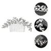 Headpieces Hair Comb Brud Crystal Side Wedding Bride HeaddressHairpin Clips Rhinestone glittrande tillbehörsmycken