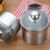 Storage Bottles Jar Coffee Canister Container Tea Metal Canisters Cerealtank Candy Sealed Steel Containers Air Kitchen Stainless