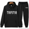 Tuta da uomo nuova TRAPSTAR Felpa con cappuccio moda Abbigliamento sportivo Abbigliamento uomo Jogging Casual Uomo Running Tute sportive Pantaloncini firmati 2 pezzi Set plus size huiya03