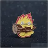 Pins broches op maat gemaakte broche email pin creatieve persoonlijkheid cartoon kleding charmes man vrouwen sieraden 1189 d3 drop deliv dhgarden dholn