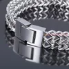 Link armbanden cool armband mannen rock cadeau luxe heren sieraden vriendschap roestvrijstalen polsbandjes sieraden