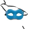 Party Masks Face Eye Mask Sexy Women Men Halloween Masquerade Fancy Dress Cosplay Costume Wedding Decoration Props 6 Color Drop Deli Dhkfn