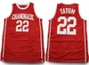 Custom Jayson Tatum #22 Jersey de basquete Chaminade College Preparatory School School Men's Ed Red Qualquer Nome Número S-4xl