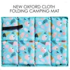 Pillow Fuwatacchi Oxford Cloth Folding Camping Mat Portable Outdoor Waterproof Foam Beach Pad Anti-dirty Hiking Small