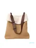 Evening Bags Underarm Bag Autumn And Winter Lamb Hair Bucket Vintage Texture Frosted Cow Leather One Shoulder Women's Wrap