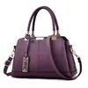 Bolsas hbp bolsas bolsas de alta qualidade bolsa de bolsa de grande capacidade PU CALELO PU Ladies Bolsas de ombro cinza 1067