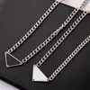 Iced Out Chain Tennis Chains Luxury Halsband Designers Brand Copy Pendant Halsband Halsband för män Womens Wholesale Fashion Jewelry Chirstmas Gift