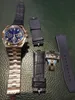 Заводской индивидуальный дизайнер Luxury Dial Watch JH Watch Neanless Blue Steel Case и High Men Mechanical VV17