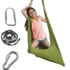 Muebles de campamento 2023 Niños Adultos Columpio de algodón Hamaca 2,8 m Durable Elástico Elástico Yoga aéreo Paquete suave Silla de asiento estable