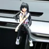 İç dekorasyonlar 1pcs araba dekorasyon karikatür anime luffy yukino aksiyon figürü model süsler otomatik iç kontrol paneli aksesuarları oyuncaklar çocuk hediye T221215