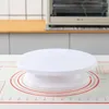 Baking Tools Plastic Cake Decoration Table Anti-skid Stand Nontoxic Display Turntable Lightweight For Supplies