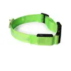 Mode LED Nylon Dog Collars Cat Harness Flashing Up Night Safety Pet Collar Multi Colar S-XL Size Kerstaccessoires 3547 T2