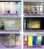 Adesivi per finestre TQX PDLC Smart Film Pattern Autoadesivo Commutabile Elettrico Vetro Decorativo Oscuramento Privacy Protezione UV Ufficio