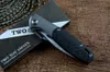 TWOSUN Geschenk Folding Tasche Messer Flipper M390 Stahl Klinge Taktische Jagd Überleben Messer Outdoor-Tool Kugellager TS162