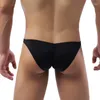 Underpants Man Sexy BuShaper Briefs For Gay Show Low Waist Penis Pouch Elastic Ass Seamless Erotic Lingerie U-covex Club Sport