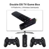 Duales System Nostalgischer Host 4K HD TV Game Stick 32G 64G 10000 Spiele für PS1/FC/GBA Wireless Controller Retro Mini Handheld Game Player