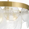 Lâmpadas pendentes Decoração de viva decoração geométrica Luzes ajustáveis ​​Decoração de teto Designer de luxo