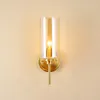 Wandleuchte, amerikanische Vintage-Lampen, E14-Birne, LED-Kupfer-Lichter, Heimdekoration, Wandleuchte für Durchgangskorridor, Schlafzimmer, Nachttisch
