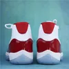 Cherry 11 buty do koszykówki mężczyźni kobieta moda oddychające wysokie trampki do koszykówki hodowane fajne szare Concord 11s platforma do masażu projektant butów Outdoor Sports Trainers