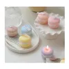 Candles Colorf Scenteds Mini Scented Aromatherapy Wax Candle Portable Travel Decorative For Home Decor Birthday Party Drop Delivery G Dhb0L