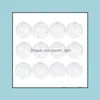 Party Decoration PCS Clear Fillable Ornament Ball Diy Plastic For Decor 120mm Home Christmas Drop Delivery Garden Festive Supplies E OTQHM