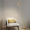 Lampy podłogowe minimalistyczne czytanie wszechstronne lampy do salonu sypialnia el gość długi słup sztuki lampa stojąca