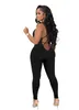 Vrouwen jumpsuits sexy mouwloze Bodysuit Dance Unitard Backless bodycon rompers jumpsuits voor training yoga