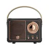 Luxuriöser Retro-tragbarer Bluetooth-Lautsprecher, klassischer Musik-Player, TF-Karte, Mini, hübsches Geschenk, kabellose Reise-Lautsprecher, FM-Radio, Soundbox, Spieluhr für iPhone, Samsung