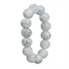 Bangle Fashion Simple Female Paint Glass Imitation Agate Bead Stone Bracelet