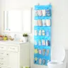 Storage Bags Arrival Hanging Wall 24 Pockets Bag Candy Color Transparent Underwear Socks Slippers Jewelry Wardrobe Organizer