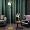 Floor Lamps Modern Led Lamp For Living Room Decor Butterfly Lights Bedroom Nordic Decoration Home Table Stand Light