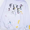 Designer de luxe Mens Hoodie Couleur Speckle Lettre Pull À Manches Longues Marque De Mode Pull Casual Top Blanc