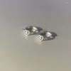 Hoop kolczyki punk mankiet vintage skręt minimalistyczny okrągłe geometryczne pierścienie uszu pierścieniowe dla dziewczyny 2022 urok biżuterii Koreański klasyk