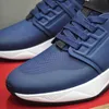 8A Scarpe casual firmate da uomo Valentines Day Navy Mens Trainers Sport nero rosso grigio Pelle bovina con sneakers in tessuto traspirante 38-45