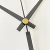 50 set di lancette dell'orologio in metallo nero puntatori per meccanismo di movimento dell'orologio al quarzo da parete inserire accessori di riparazione fai da te