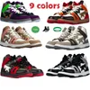 Hommes Baskets Chaussures Hautes Designer En Cuir Brodé Entraîneur De Luxe Respirant Mesh Femme Chaussure Classique Entraîneurs Occasionnels Noir Blanc Vert Rouge Orange Plateforme