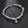 Enkelbanden zeester hanger 2022 voor dames shell Anklet Boheemse armbanden sieraden