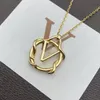 Fashion Designer Women Necklaces Classic Letters Pendant Fashion Womens Necklace Wedding Jewelry Accessories Valentine's Day Gift with Box