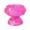 Candle Holders Glass Lotus Tealight Uchwyt do stołowego centralnego dekoracji salonu