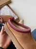 Сапоги Tasman Slippers каштановый меховой меха