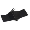 Cinture Corsetto da donna Cintura ampia in pelle PU Cintura elastica a vita alta Cintura modellante NIN668