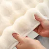 Coprisedia Elegante Copridivano Ispessito 4 Posti Peluche Antiscivolo Fodera per Divano Ultra-morbida Protezione per Mobili per Poltrona Singola 2 3 Posti