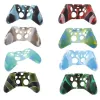 Coupes en silicone Couvercle de boîtier en caoutchouc de camouflage souple Soft pour les couvercles de poignée de contrôleur mince Xbox One