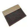 Designer Women Men Card Holder Brown Black Floral Plaid caviar woman mini wallet pure color Holder2305