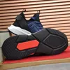 8A Scarpe casual firmate da uomo Valentines Day Navy Mens Trainers Sport nero rosso grigio Pelle bovina con sneakers in tessuto traspirante 38-45