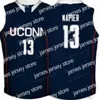 Maillots de basket personnalisés # 13 SHABAZZ NAPIER College Basketball Jersey Homme Cousu Blanc Bleu Toute taille 2XS-5XL Nom et numéro Qualité supérieure