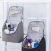 Borse portaoggetti Borsa da toilette da viaggio Organizer Impermeabile da appendere Lavaggio cosmetico Supporto di grande capacità per set di pennelli Full-Si