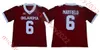 Maillot de football Nik Bonitto Oklahoma Sooners 24 Brian Asamoah II 8 Perrion Winfrey 95 Isaiah Thomas 54 Marquis Hayes Maillots cousus personnalisés pour la jeunesse de l'Oklahoma